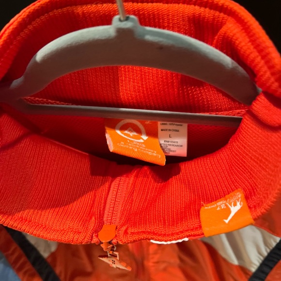 Vintage LRG Windbreaker in orange. - Picture 5 of 5